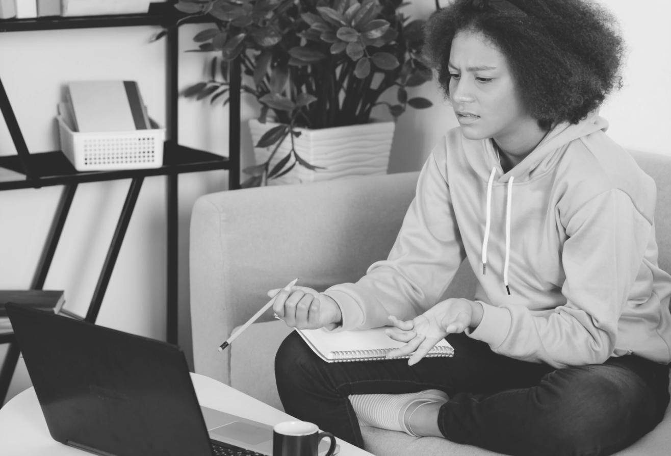 Students working on API testing projects in a collaborative learning environment